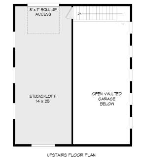 Studio/Loft for House Plan #940-00228
