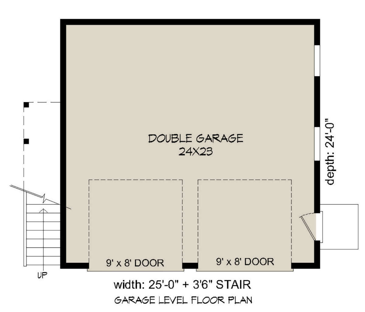 Garage for House Plan #940-00229