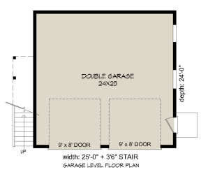 Garage for House Plan #940-00229