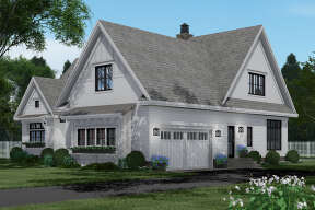 Modern Farmhouse House Plan #098-00323 Elevation Photo