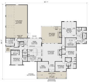Main Floor for House Plan #4534-00026