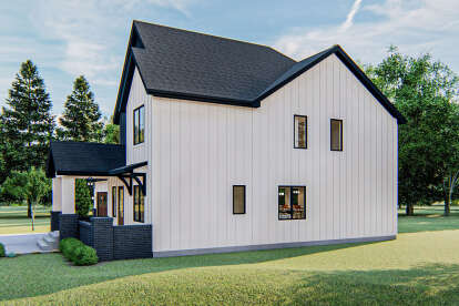 Modern Farmhouse House Plan #963-00413 Elevation Photo