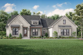 Country House Plan #041-00220 Elevation Photo