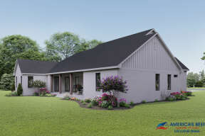 Country House Plan #041-00220 Elevation Photo