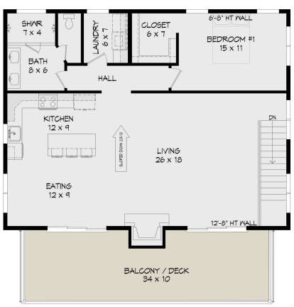 Main Floor for House Plan #940-00231