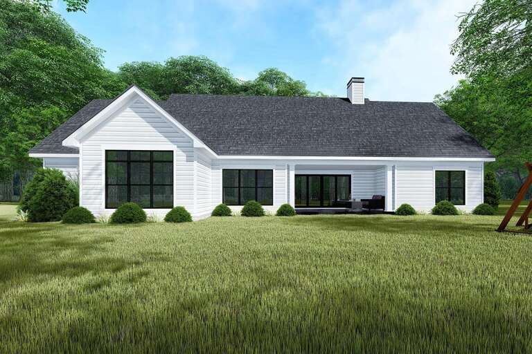 Farmhouse House Plan #8318-00150 Elevation Photo