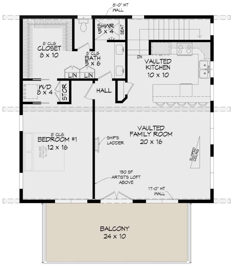 House Plan House Plan #24396 Drawing 2