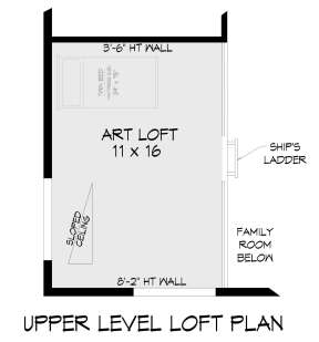 Loft for House Plan #940-00233