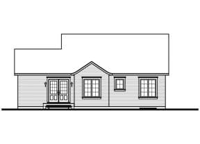 Traditional House Plan #034-00001 Elevation Photo