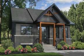 Craftsman House Plan #6146-00380 Elevation Photo