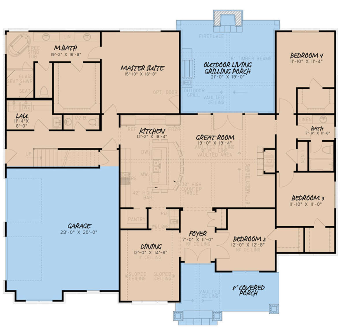 Main Floor for House Plan #8318-00151