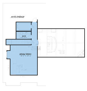 Bonus Room for House Plan #8318-00151