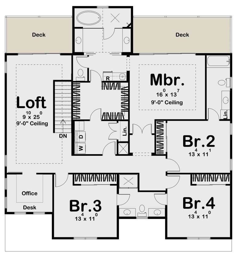 House Plan House Plan #24408 Drawing 2