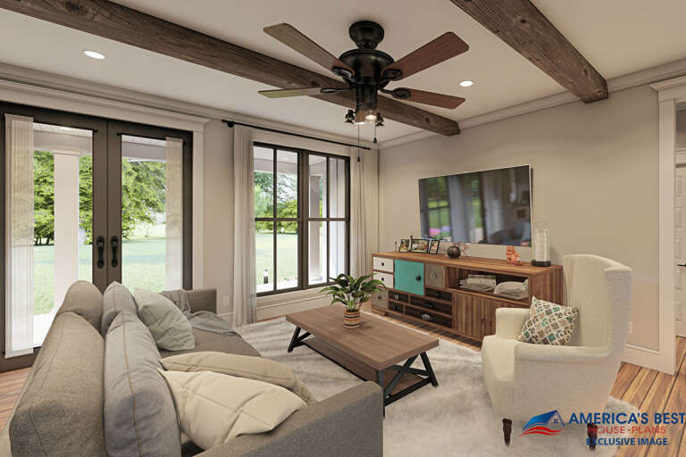 Modern Farmhouse House Plan #041-00221 Additional Photo