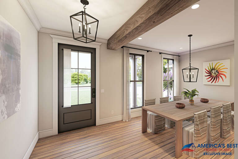 Modern Farmhouse House Plan #041-00221 Additional Photo