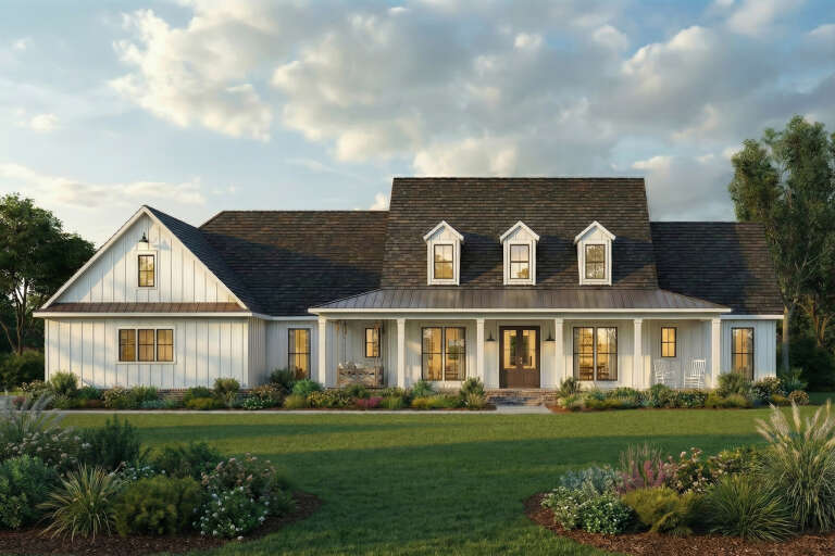 House Plan House Plan #24410 Front Elevation