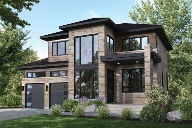 House Plan House Plan #24416 Front Elevation 