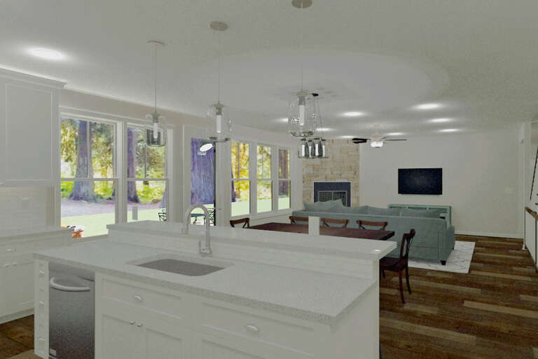 Modern Farmhouse House Plan #1462-00005 Additional Photo