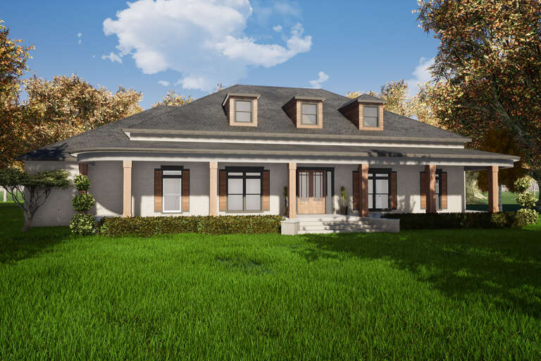 House Plan House Plan #24426 Front Elevation 