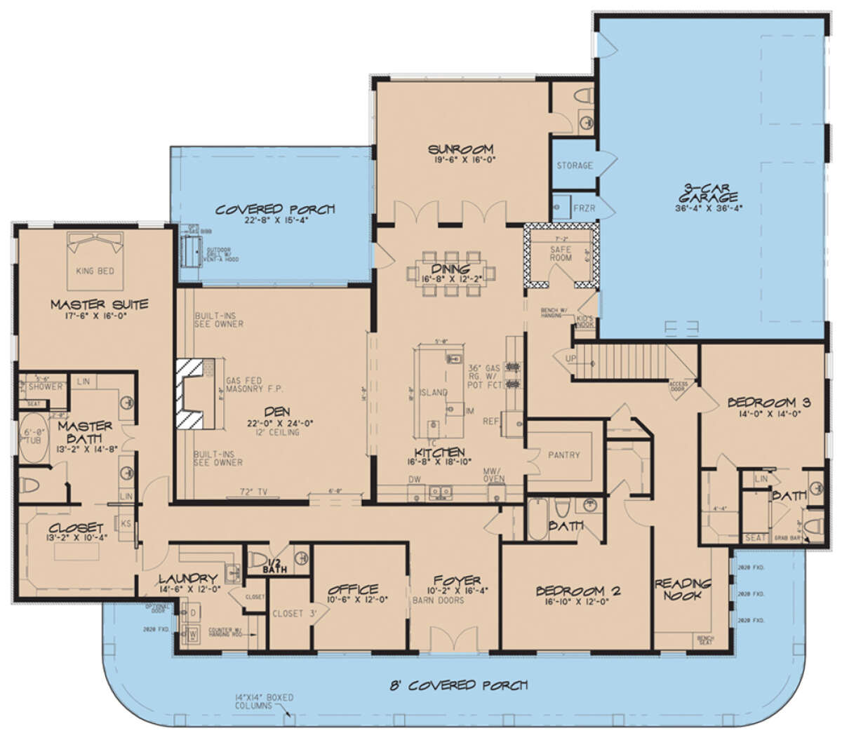 Main Floor for House Plan #8318-00153