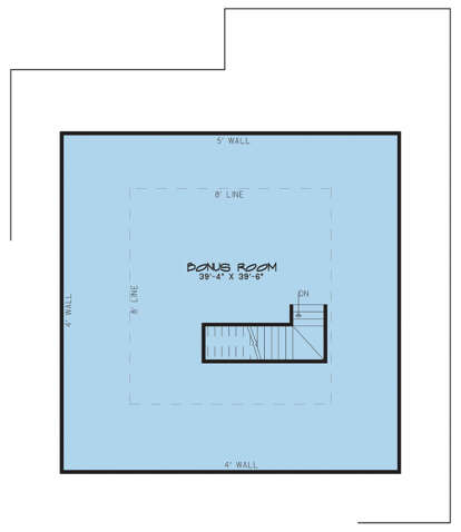 Second Floor for House Plan #8318-00153