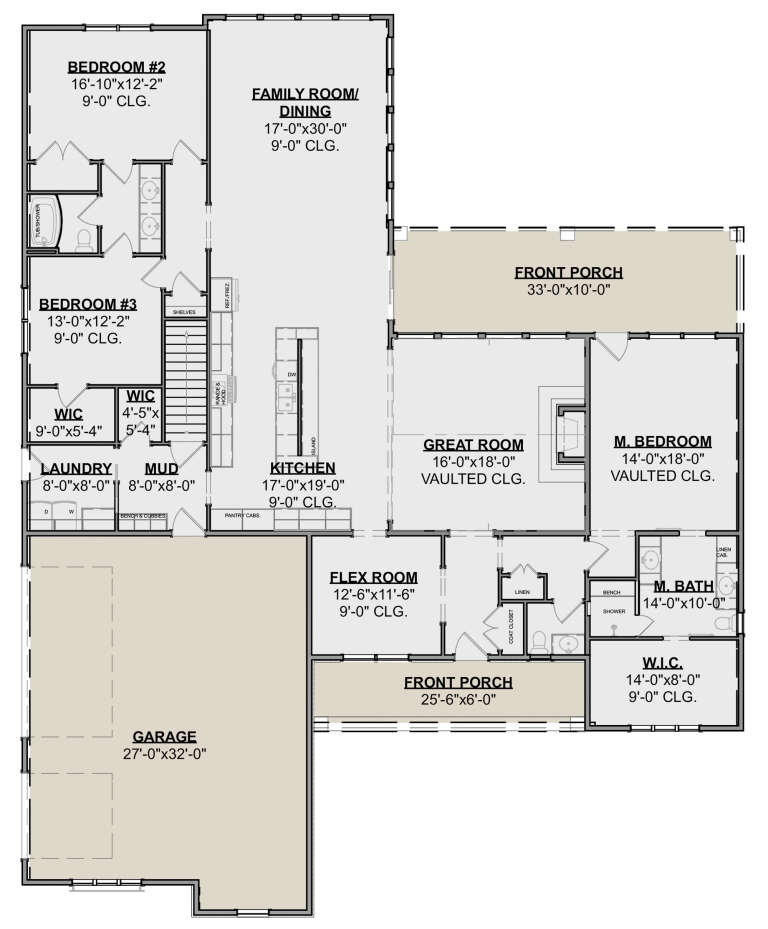 House Plan House Plan #24430 Drawing 1