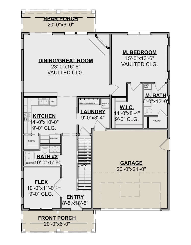 House Plan House Plan #24431 Drawing 1
