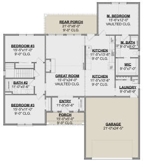 Main Floor for House Plan #1462-00011
