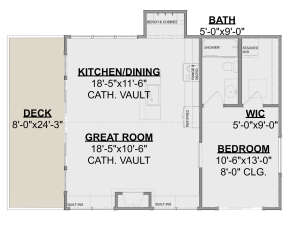 Main Floor for House Plan #1462-00015