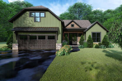 Farmhouse House Plan #8318-00154 Elevation Photo