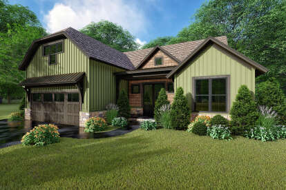 Farmhouse House Plan #8318-00154 Elevation Photo