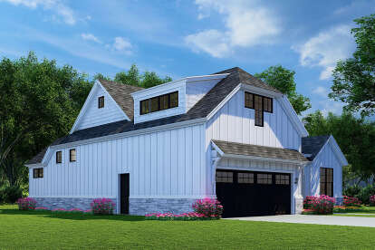 Farmhouse House Plan #8318-00154 Elevation Photo
