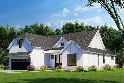 Farmhouse House Plan #8318-00154 Elevation Photo