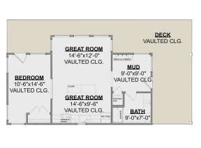 Main Floor for House Plan #1462-00016