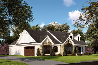 Craftsman House Plan #8318-00155 Elevation Photo