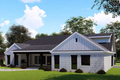Craftsman House Plan #8318-00155 Elevation Photo