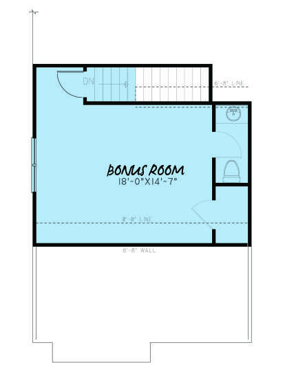 Bonus Room for House Plan #8318-00155
