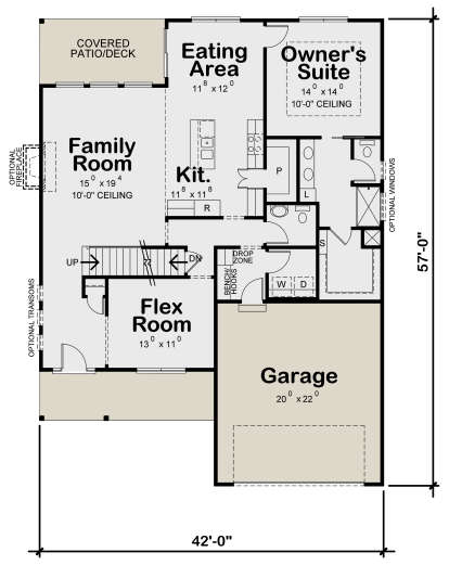 House Plan House Plan #24449 Drawing 1