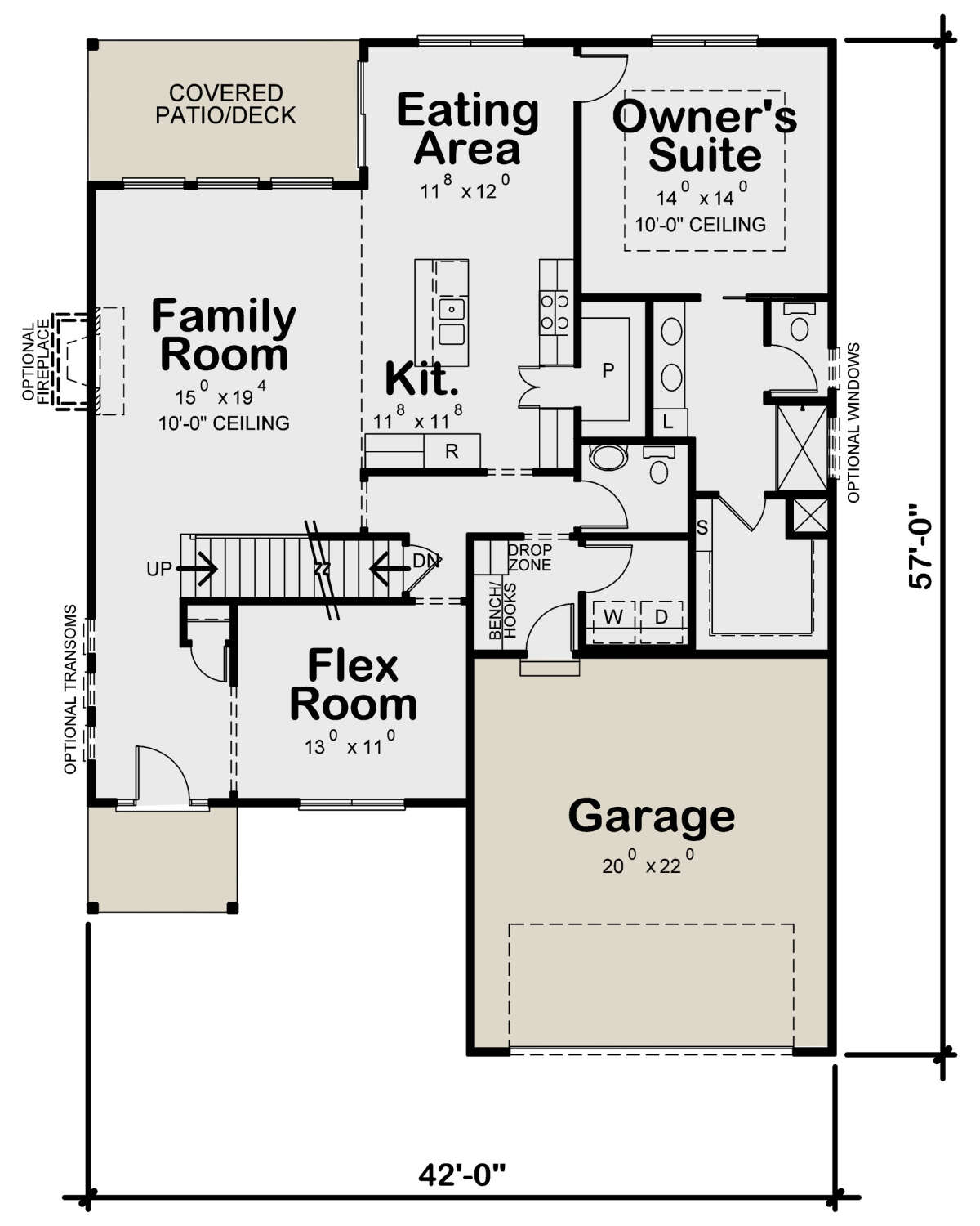 Main Floor for House Plan #402-01644