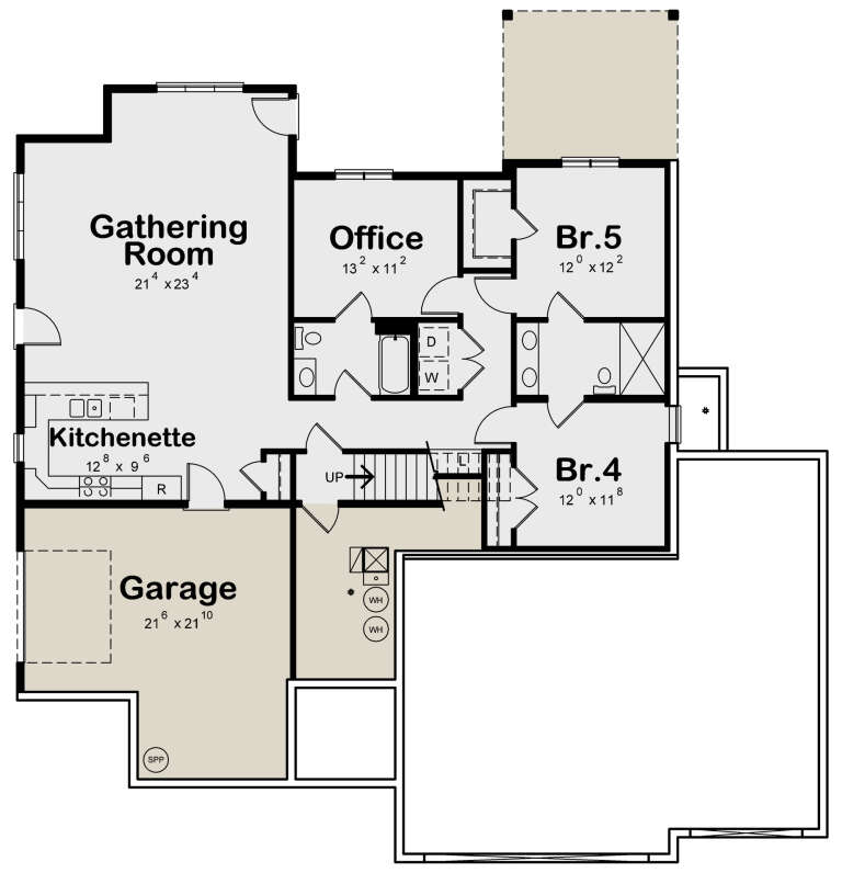 House Plan House Plan #24452 Drawing 2