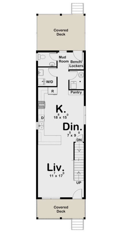 Main Floor for House Plan #963-00417