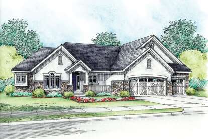 House Plan House Plan #24455 Front Elevation 
