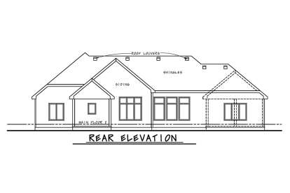 Craftsman House Plan #402-01647 Elevation Photo