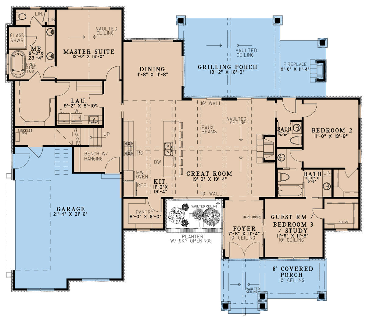 Main Floor for House Plan #8318-00156