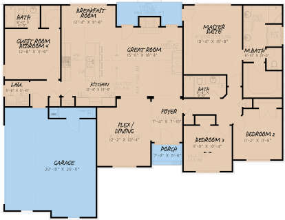 Main Floor for House Plan #8318-00157