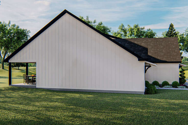 Modern Farmhouse House Plan #963-00418 Elevation Photo