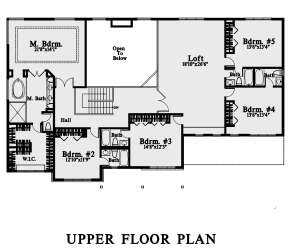 Second Floor for House Plan #4771-00015