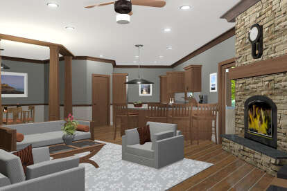 Craftsman House Plan #036-00267 Additional Photo