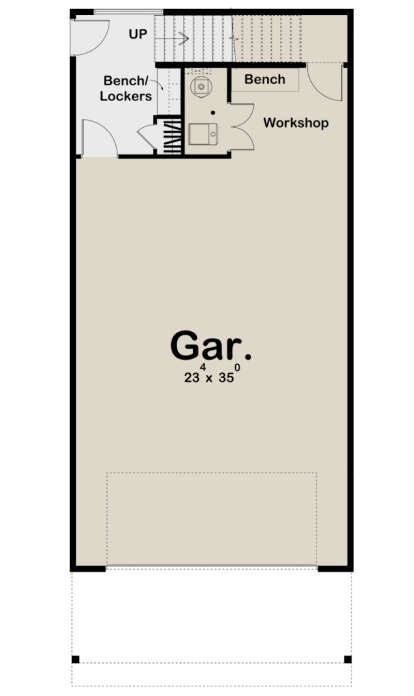 First Floor for House Plan #963-00420