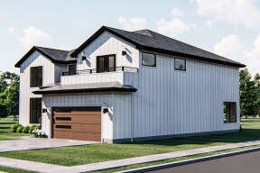 Modern Farmhouse House Plan #963-00421 Elevation Photo